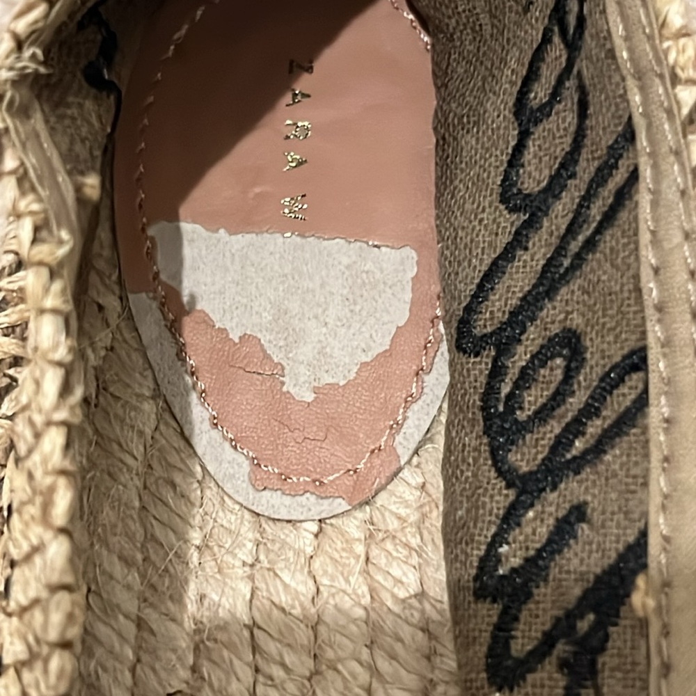 Zara Raffia Espadrille Flats - Picture 10 of 11